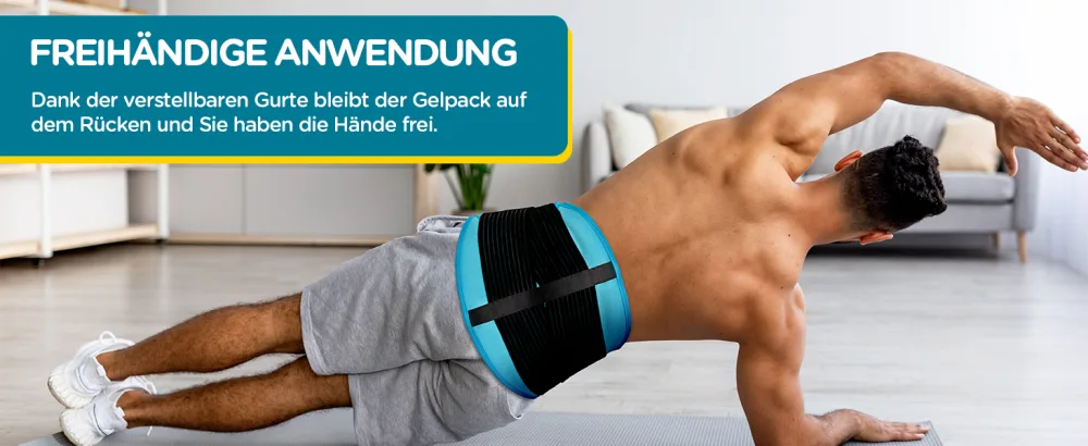 Comfytemp Large cool pads Belt back support cool packs of back pain cold warm compress with elastic strap hot or cold 24x36cm - product information 21