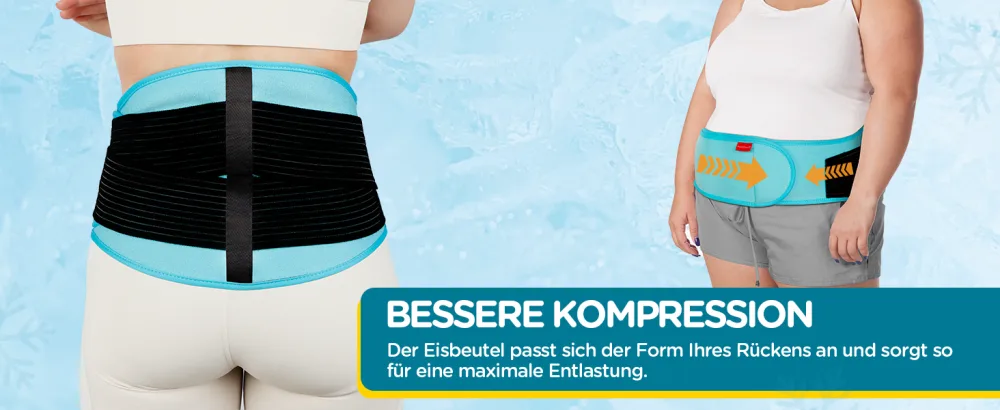 Comfytemp Large cool pads Belt back support cool packs of back pain cold warm compress with elastic strap hot or cold 24x36cm - product information 23