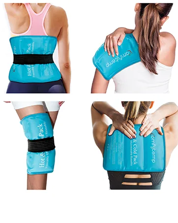 Comfytemp Large cool pads Belt back support cool packs of back pain cold warm compress with elastic strap hot or cold 24x36cm - Kühlpads