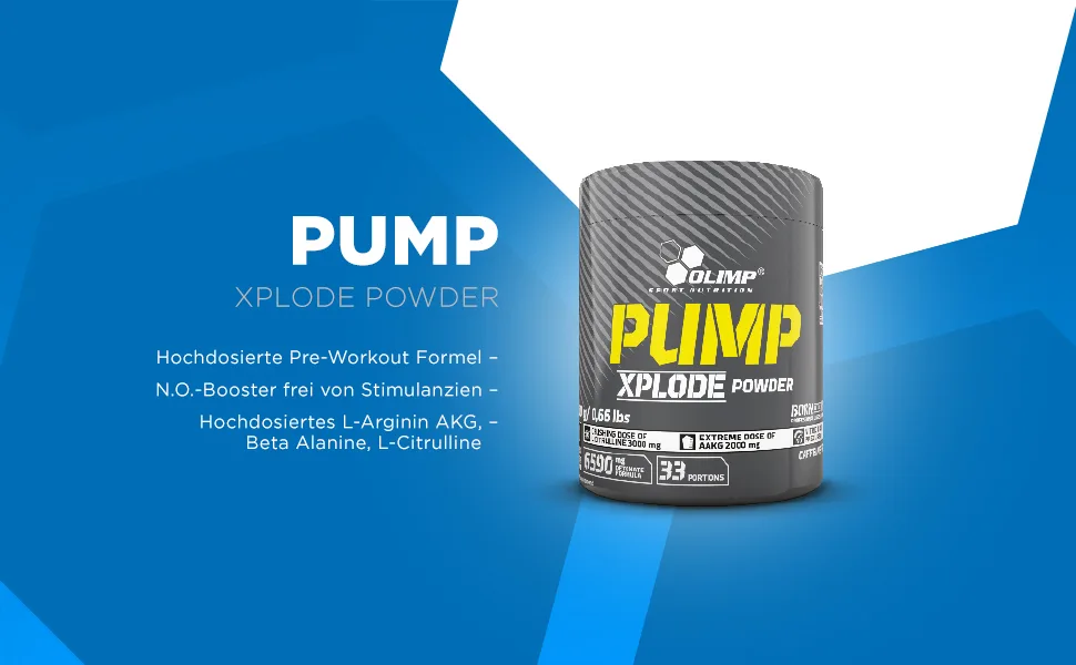 Olimp Sport Nutrition Pump Xplode Powder Cola 300 g Pre Workout Booster Cola 300 g (1Pack) - pump xplode
