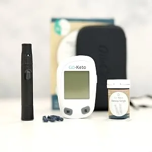 Go-Keto Ketone Test Strips 25 pcs for Go-Keto Meter & GK Dual Keto Diet - Ketone Messgerät