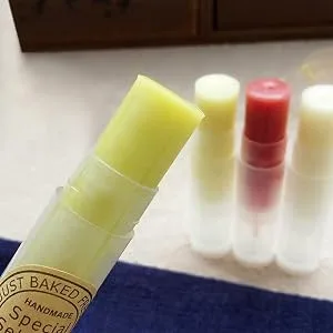 Bekith 100 Pack 5.5ml Clear Empty Lip Balm Tubes with White Caps - product information 3
