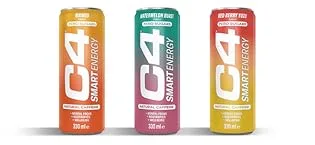 C4 Ripped - Pre -Workout -Booster - Raspberry Lemonade |Beverage powder for Energy Drink |150 mg caffeine + beta-alanine + extract from green coffee beans |30 portions - C4 Smart