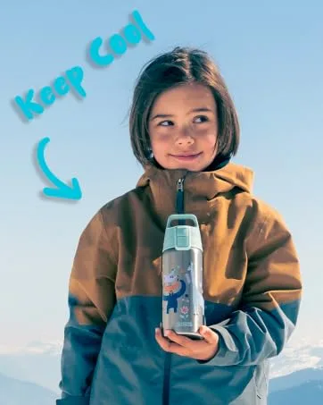 SIGG - Isolated drinking bottle children - Shield Therm One - Suitable for carbonated drinks. - SIGG