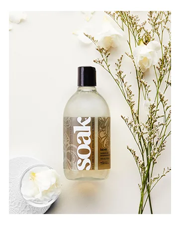SOAK - Detergent for delicate laundry Modern Laundry Care environmentally friendly 375ml Fig 375 ml (1 pack) - soak Lacey Markengeschichte