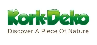 10 liters of cork granulate medium-sized (3-8 mm) (cork substrate cork shot) for terrariums (reptiles) terrarium substrate (chips litter substrate) or decoration/model building - kork-deko logo
