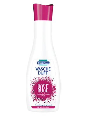 Dr.Beckmann laundry air rose for fresh and long -lasting fragrance without fabric softener and suitable for all textiles 6 -pack (6x 250 ml) - Wäscheduft Rose