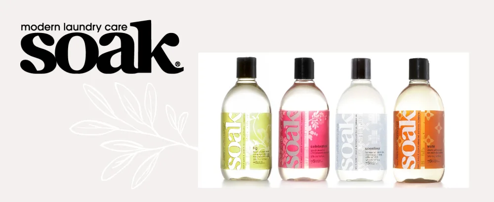 SOAK - Detergent for delicates Modern Laundry Care environmentally friendly 375ml Mint Wild Mint 375 ml (1 pack) - soak Feinwaschmittel