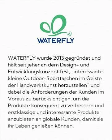 Waterfly Sling Rucksack Sling Bag shoulder backpack shoulder bag adjustable backpack belt hiking chest backpack for men and women black - product information 2