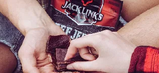 Jack Link's Beef Jery Original - 12 Sack (12 x 25 g) - Proteiner dry meat from beef - High protein D rrfleisch Original 25 g (12 Pack) - Jack Links
