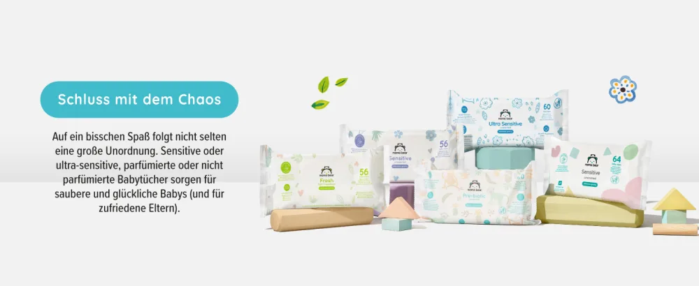 Amazon Brand - Mama Bear Sensitive Baby Wipes Unscented 1008 Count (18 Packs of 56) 56 Count (18 Pack) - product information 6