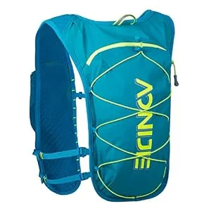 Triwonder drinking bag women men running backpack drinking vest trail running backpack for marathon running cycling hiking blue 68-130cm - sac trail