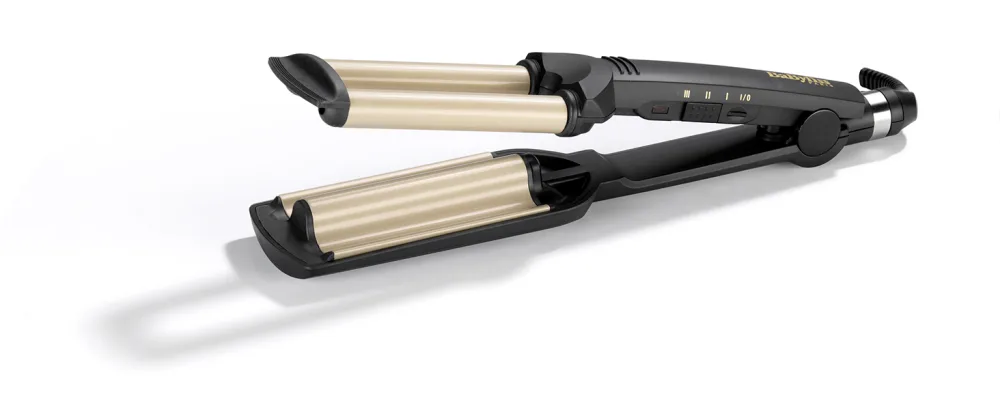 BaByliss Easy Waves curling iron gold-black C260E | 1 pack of beach waves - C260E