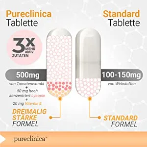Lycopene 50 mg x 180 tablets (6 months supply) 300% strength regular lycopene tablets - product information 9