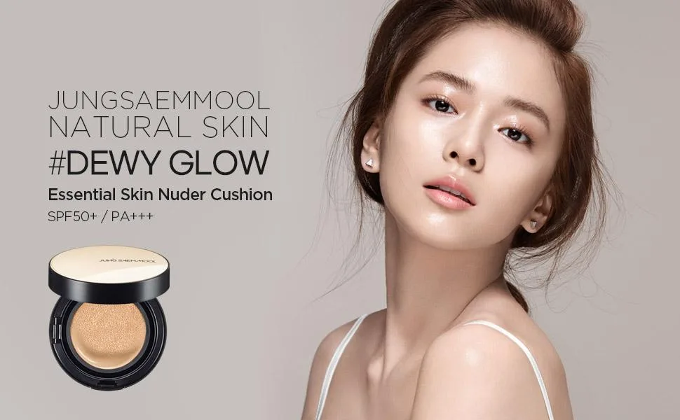 [JUNGSAEMMOOL OFFICIAL] Essential Skin Nuder Cushion (Fair Light) SPF50+ | Refill not Included | Natural Finish | Buildable Coverage | Makeup Artist Brand - main
