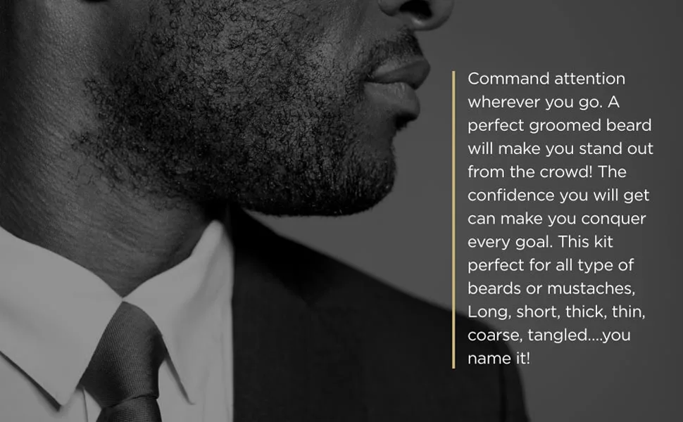 Ultimate Beard Bundle For Men | Pure & Organic Growth Kit For Men |Beard Oil + Beard Beard Balm + Beard & Hair Shampoo + Solid Cologne | Made in the US | 50K+ Customers - ultimate bundle description