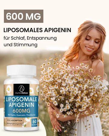 Aureasalus liposomal Ashwagandha drop 2000 mg pure natural Ashwagandha extract enrich probiotics and black pepper extract (pack of 4) 60 ml (4 Pack) - Apigenin
