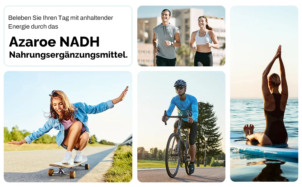 NADH 50mg high-dose composed formula with coenzyme Q10 for cellular energy antioxidant support and ATP production 180 capsules (3-pack) - NADH