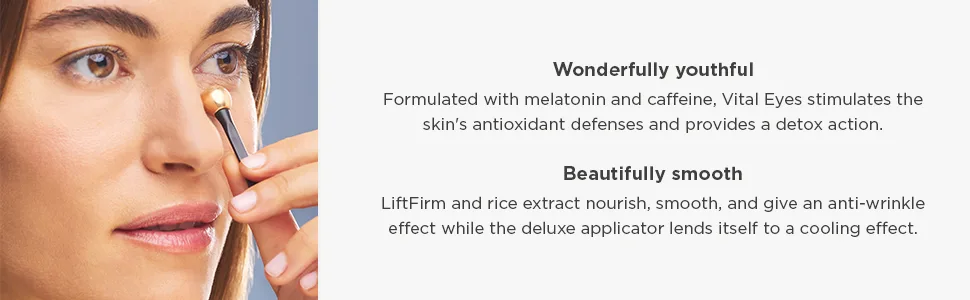 ISDIN Isdinceutics Vital Eyes - Night Eye Cream for Wrinkles Formulated with Melatonin, Cooling Applicator Included - Module 02