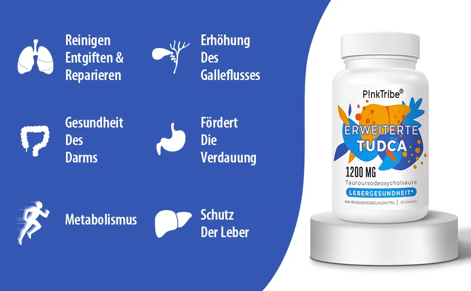 Tudca Supplement 1200mg per portion (3 pack) 180 capsules Ultra Strength TaurourSodeOxycholic acid first -class quality 60 pieces (3 -pack) - tudca 1200mg
