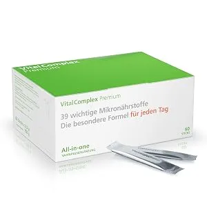 Cranberry Mannose Complex - D -Mannose powder highly dose + cranberry + zinc + biotin + natural vitamin C. Healthy bladder gently and laboratory testing.2 pack (2 x 40 sticks) - VitalComplex für jeden Tag