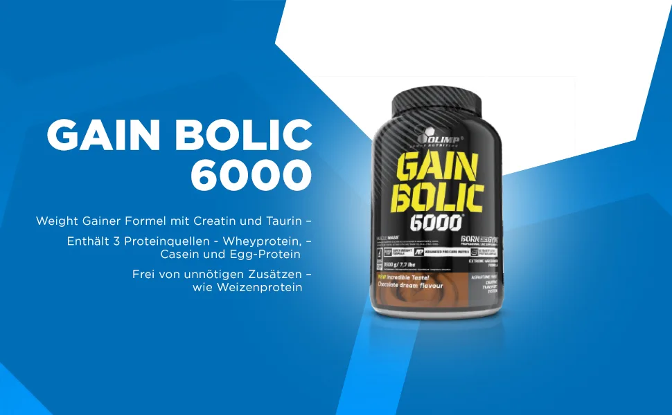Olimp Gain Bolic 6000 (6800 g) - Strawberry Strawberry 6800 g (1 pack) - gain bolic 6000
