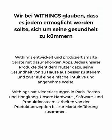 Withings Sleep Analyzer - Clinically validated sleeping tracker for under the mattress with sleep apnea detection and sleep phase analysis gray 1 piece (1 Pack) Product - product information 2