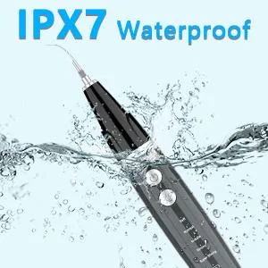 Ultrasonic Tooth Cleaner - Plaque Remover for Teeth Remove Teeth Stain tarter Plaque Calculus - with Led 5 Adjustable Modes 2 Replaceable Clean Heads - 100% Safe Black - product information 5