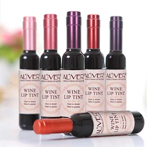 6 Colors Wine Lipstick,Mini Make Up Wine Bottles Lip Sticks,Matte Long Lasting Waterproof Lip Tint Set Lip Gloss Lip Stain - ????8