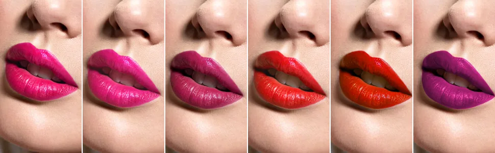 6 Colors Wine Lipstick,Mini Make Up Wine Bottles Lip Sticks,Matte Long Lasting Waterproof Lip Tint Set Lip Gloss Lip Stain - 970*300(1)