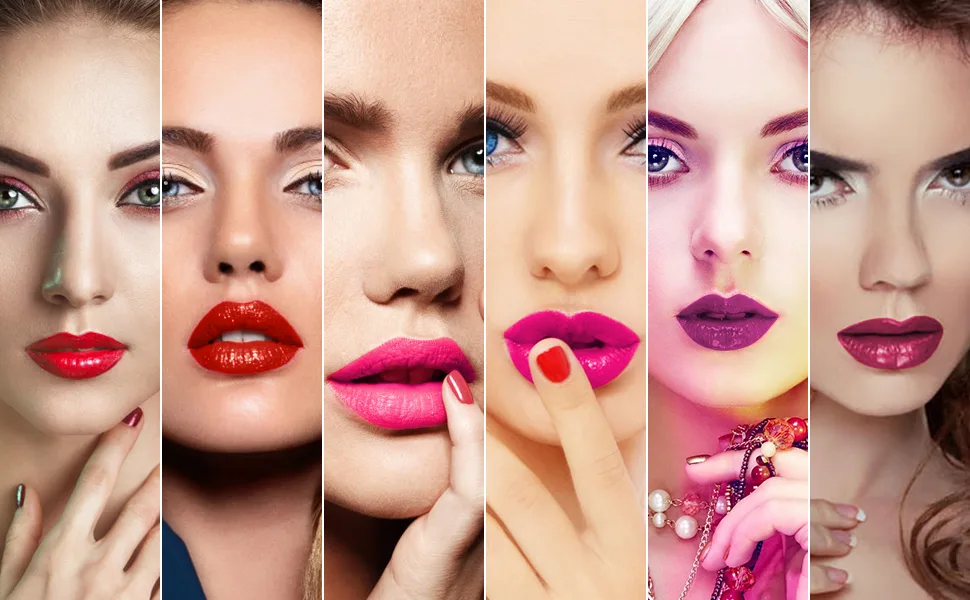 6 Colors Wine Lipstick,Mini Make Up Wine Bottles Lip Sticks,Matte Long Lasting Waterproof Lip Tint Set Lip Gloss Lip Stain - 970*600(2)