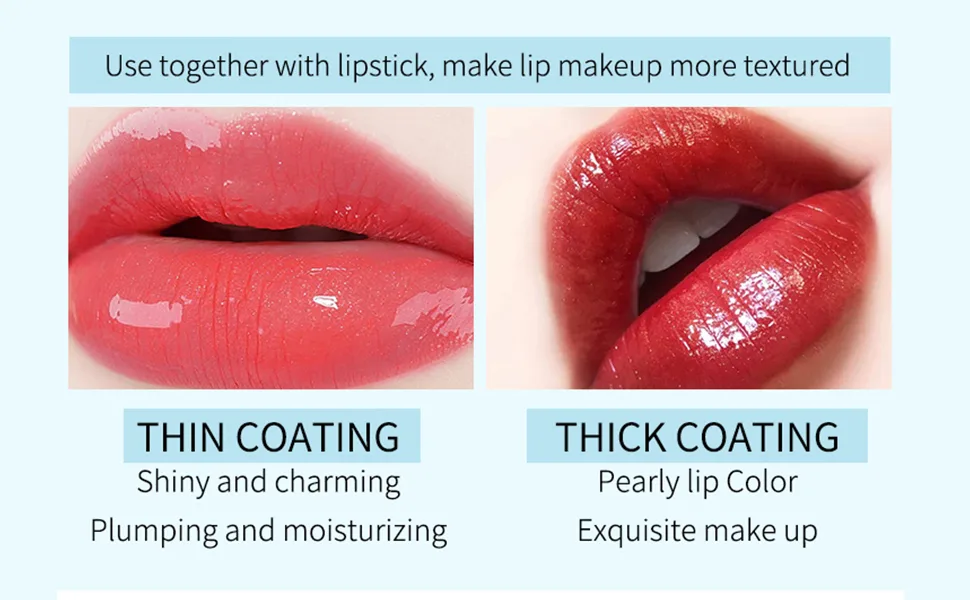 Lip Injection Extreme Instantly Sexy Lips Plumping Lip Gloss - Lip Plumper That Really Works - Moisturize & Volumize Lips Instantly for Thicker & Fuller Lips - plumping lip gloss