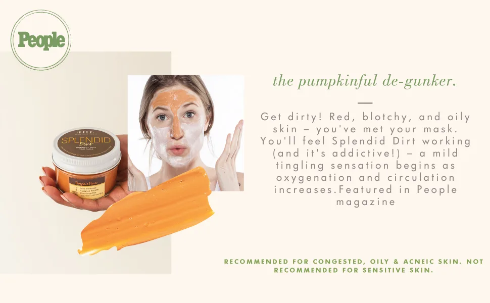 FarmHouse Fresh Splendid Dirt Nutrient-Rich Mud Mask , 3.2 Fl Oz - Splendid Dirt