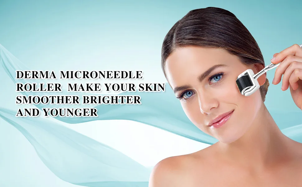 Derma Microneedling Roller 192 Professional Titanium Microneedles Roller for Skin Face Body Hair Beard Growth 0.5 - product information 3