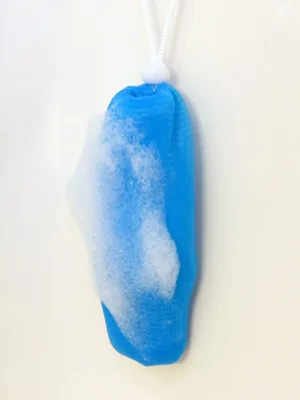 Evelots Exfoliating Soap Saver-Mesh Pouches-Bath/Shower-Hanging Cord-Save-Set/5 - product information 4