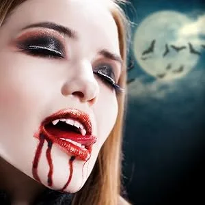 BOBISUKA Special Effects SFX Halloween Makeup Kit Black White Face Body Paint + Scar Wax with Spatula Tool + Fake Blood + Elf Ears + Vampire Teeth + Stipple Sponges Cosplay Dress Up Face Painting Sets 01 - scar wax sfx makeup
