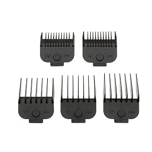 StyleCraft Protégé Cordless Hair Clipper and Trimmer Collection Black Clipper - Image of clipper guards