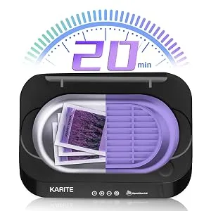 KARITE Paraffin Wax Machine for Hands and Feet with Auto Open Lid, Arthritis Paraffin Bath,20Min Fast Wax Meltdown, Precision Temperature Control, 4500ml Paraffin Warmer with 8Pack Refills Black - paraffin wax 2