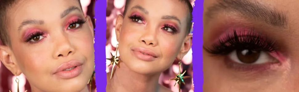 Lilac St. Feather - A fluttery, bold volume lash with structured flare. (10mm) - Feather