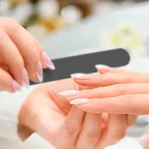 CGBE Nail Files and Buffer Manicure Tools Kit Rectangular Nail Buffer Block 100/180 Grit Nail File Nail Care File Buffer Tool 10Pcs Nail File-white - more nice