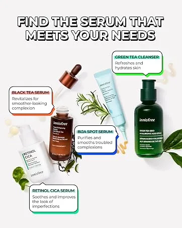 innisfree Green Tea Moisture Balancing Cream Hydrating Face Moisturizer - product information 8