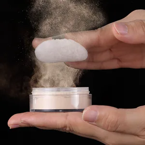 Oil Control Loose Powder Setting Make Up Waterproof Poreless Long Lasting Soft-Matte Face Powder Makeup, 0.32Oz (01) #01 - PRESSED POWDER LONG WEARING