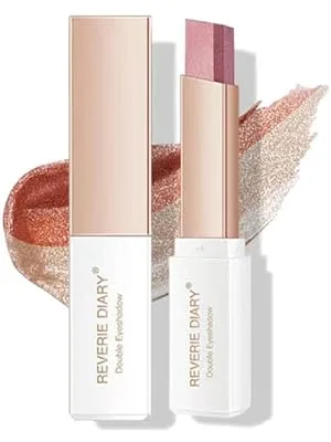 12 Colors Glitter Eyeshadow Stick,Double Colors Shimmer Eye Shadow Stick Gradient Eye Makeup - product information 3