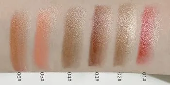 12 Colors Glitter Eyeshadow Stick,Double Colors Shimmer Eye Shadow Stick Gradient Eye Makeup - product information 4
