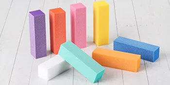 Nail Buffer Sanding Block Multicolor Natural and Acrylic Nail Buffing Blocks 20 Pack for Natural Nails Mixed - Nail Buffer