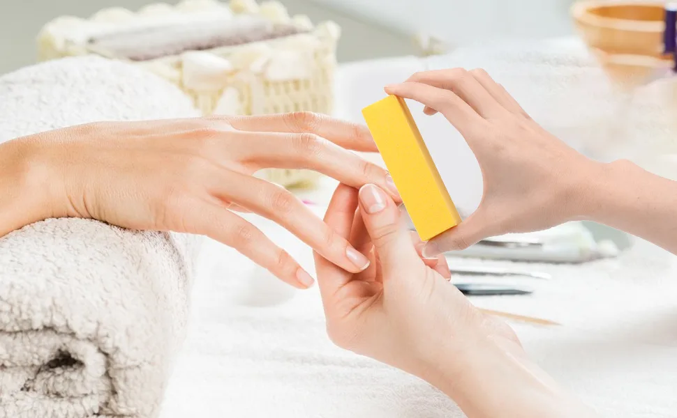 Nail Buffer Sanding Block Multicolor Natural and Acrylic Nail Buffing Blocks 20 Pack for Natural Nails Mixed - Nail Buffer