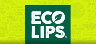 Eco Lips Medicinal Tea Tree 100% Natural Lip Balm with Tea Tree, Lemon Balm and Camphor -100% Plastic-Free Plant Pod Packaging (3 Tubes) - eco lips