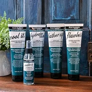 Aunt Jackie's Aloe & Mint Recipes Flawless Pattern Perfecting Pudding Enhanced with Manuka Honey for Long Lasting Curls & Coils, 10 oz - aloe and mint