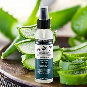 Aunt Jackie's Aloe & Mint Recipes Flawless Pattern Perfecting Pudding Enhanced with Manuka Honey for Long Lasting Curls & Coils, 10 oz - Wake Up