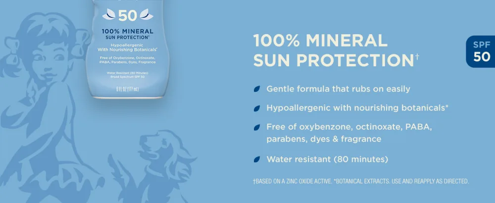 Coppertone Pure and Simple Sunscreen Lotion, Zinc Oxide Mineral Sunscreen Lotion, Spf 50 Sunscreen, Hypoallergenic, 6 Oz, Pack of 2 - coppertone pure & simple, coppertone sunscreen, sunblock, sun protection